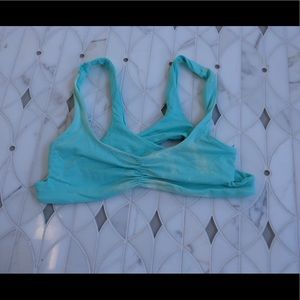 Acid Washed L-Space swim top
